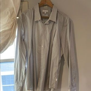 Calvin Klein XL casual button down shirt.